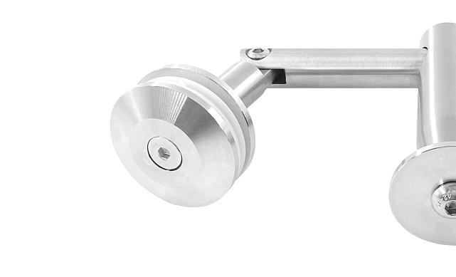 Крепление двойное с рутелями к тяге, AISI 304 k628 7