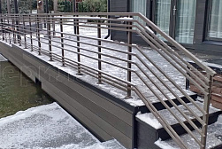 Ограждение входных групп в Казани. Готовые проекты ПерилаГлавСнаб - фото 12