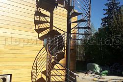 Ограждения маршевых лестниц и площадок в Казани. Готовые проекты ПерилаГлавСнаб - фото 6