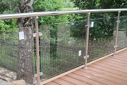 Перила и ограждения для террас в Казани. Готовые проекты ПерилаГлавСнаб - фото 23