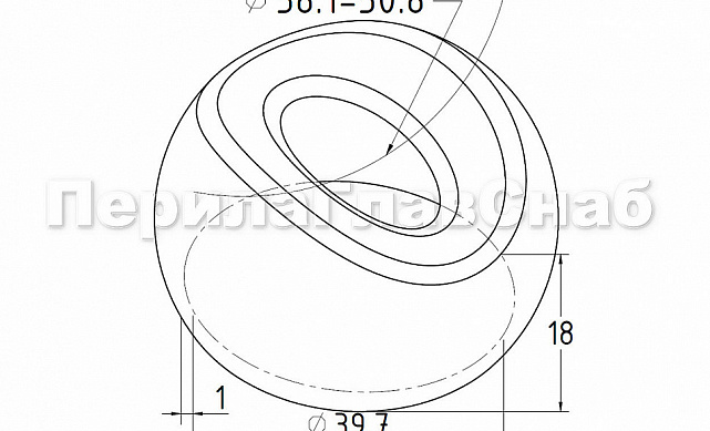 Наконечник штампованный (СПС) прямой 90° на трубу Ø38.1 мм, для поручня Ø38.1 мм, полированный, нержавеющий, AISI 304, 600Grit, k017-2 3 Наконечник штампованный (СПС) прямой 90° на трубу Ø38.1 мм, для поручня Ø38.1 мм, полированный, нержавеющий, AISI 304, 600Grit, k017-2 3