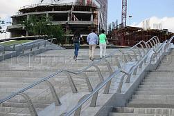 Перила для лестниц из металла в Казани. Готовые проекты ПерилаГлавСнаб - фото 3