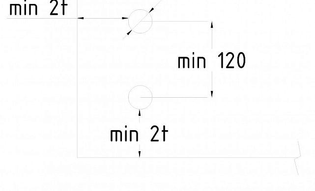 Комплект торцевого крепления несущего стекла, полированный, литой. AISI 304 k277-6  3