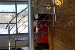 Ограждения для лестниц в Казани. Готовые проекты ПерилаГлавСнаб - фото 26
