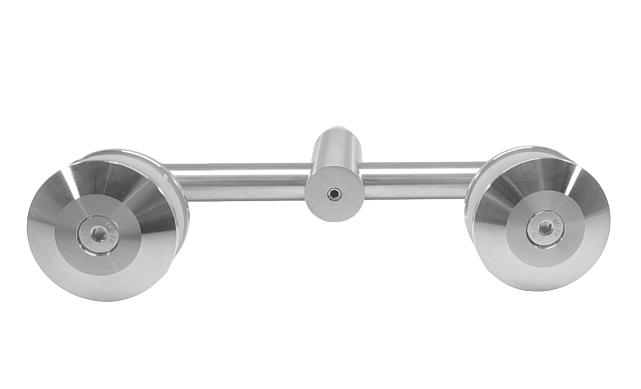 Крепление двойное с рутелями к стене, AISI 304 k629 6