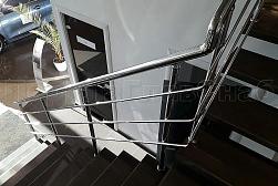 Перила для лестниц из металла в Казани. Готовые проекты ПерилаГлавСнаб - фото 17