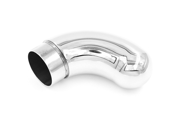 Отвод оконечный литой Ø38.1х100х1,45 мм, с круглой заглушкой, полированный 600 Grit, AISI 304, k384 4 Отвод оконечный литой Ø38.1х100х1,45 мм, с круглой заглушкой, полированный 600 Grit, AISI 304, k384 4