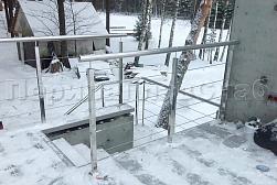 Ограждение входных групп в Казани. Готовые проекты ПерилаГлавСнаб - фото 6