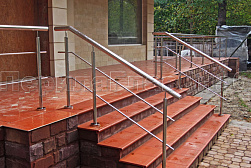 Ограждение входных групп в Казани. Готовые проекты ПерилаГлавСнаб - фото 17