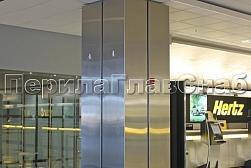 Облицовка колонн нержавеющей сталью в Казани. Готовые проекты ПерилаГлавСнаб - фото 4