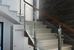 Перила на второй этаж в Казани. Готовые проекты ПерилаГлавСнаб - фото 7