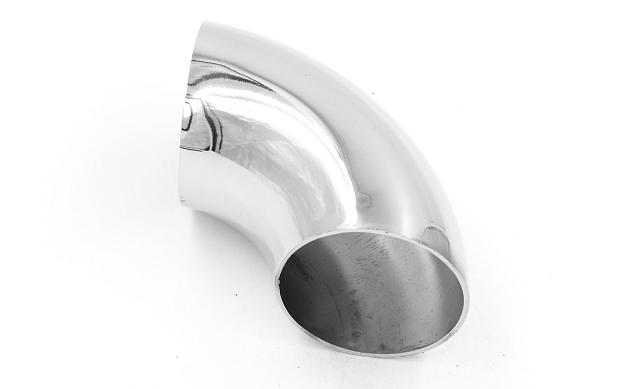 Отвод под трубу Ø50.8х1.5 мм, 600 Grit, (AISI 304) k021-10 3