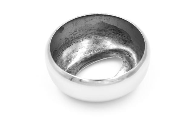 Наконечник штампованный (СПС) прямой 90° на трубу Ø50.8 мм, для поручня Ø50.8 мм, полированный, нержавеющий, AISI 304, 600Grit, k068-2 4