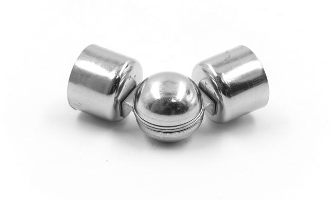 Поворот шаровый ригеля 16 мм, штампованный (AISI 304) k252 5