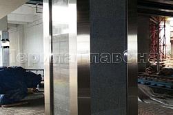 Облицовка колонн нержавеющей сталью в Казани. Готовые проекты ПерилаГлавСнаб - фото 10