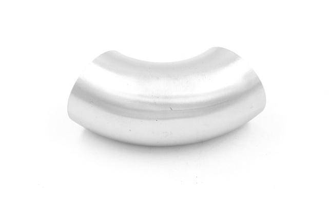 Отвод поручня под сварку Ø38.1х100х1.45мм, 90°, шлифованный, (AISI 304) k095-3 4