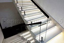 Ограждения для лестниц в Казани. Готовые проекты ПерилаГлавСнаб - фото 1