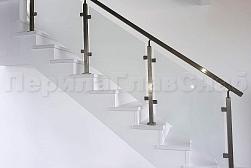 Перила на второй этаж в Казани. Готовые проекты ПерилаГлавСнаб - фото 1