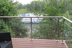 Перила и ограждения для террас в Казани. Готовые проекты ПерилаГлавСнаб - фото 22