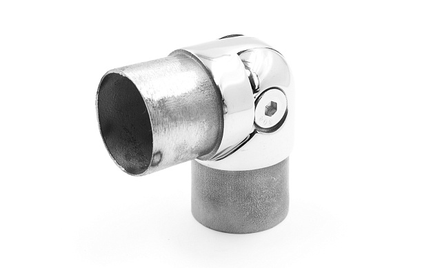 Поворот литой, регулируемый, шаровый, под Ø38.1 мм, полированный, (AISI 316) k250-2 4 Поворот литой, регулируемый, шаровый, под Ø38.1 мм, полированный, (AISI 316) k250-2 4