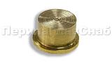 Химический анализ Заглушка для трубы Ø16 мм сферическая литая золотая k264-88 