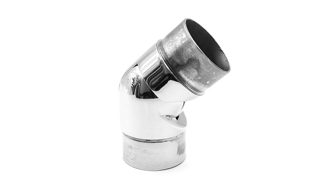 Поворот литой, регулируемый, шаровый, под Ø50.8х1.5 мм, полированный, (AISI 316) k011-2 5 Поворот литой, регулируемый, шаровый, под Ø50.8х1.5 мм, полированный, (AISI 316) k011-2 5