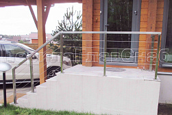 Ограждение входных групп в Казани. Готовые проекты ПерилаГлавСнаб - фото 10