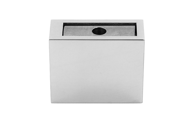 Коннектор стена-труба полированный для прямоугольного трека (трубы) 30х10 мм t463 PSS 4 Коннектор стена-труба полированный для прямоугольного трека (трубы) 30х10 мм t463 PSS 4