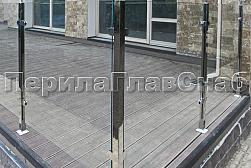Перила и ограждения для террас в Казани. Готовые проекты ПерилаГлавСнаб - фото 21