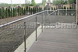 Перила и ограждения для террас в Казани. Готовые проекты ПерилаГлавСнаб - фото 20