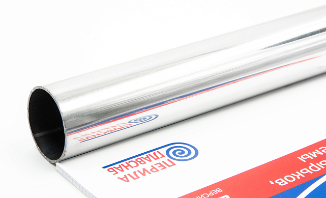 Труба круглая нержавеющая Ultra3+ Ø38.1х1.5х6000 мм, тройная полировка 800GRIT, EURO AISI316L k862 2 Труба круглая нержавеющая Ultra3+ Ø38.1х1.5х6000 мм, тройная полировка 800GRIT, EURO AISI316L k862 2