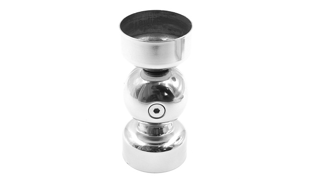 Поворот деревянного поручня, шаровый, под Ø50.8 мм k053-2 7 Поворот деревянного поручня, шаровый, под Ø50.8 мм k053-2 7