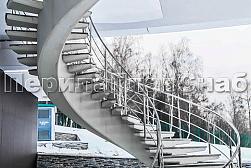 Ограждения для лестниц в Казани. Готовые проекты ПерилаГлавСнаб - фото 16