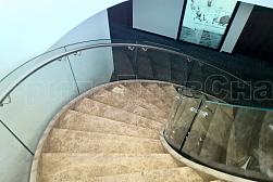 Ограждения для лестниц в Казани. Готовые проекты ПерилаГлавСнаб - фото 13