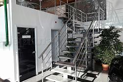 Ограждения для лестниц в Казани. Готовые проекты ПерилаГлавСнаб - фото 4