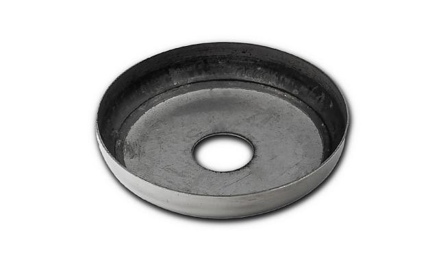 Низ стойки Ø12.5 мм, 50х13х0.4, полированный (AISI 304) k202-2 3