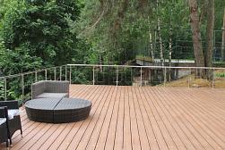 Перила и ограждения для террас в Казани. Готовые проекты ПерилаГлавСнаб - фото 24