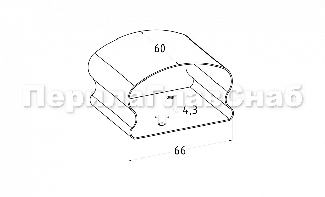 Соединитель пластикового фигурного поручня полированный AISI 304 k257 2 Соединитель пластикового фигурного поручня полированный AISI 304 k257 2