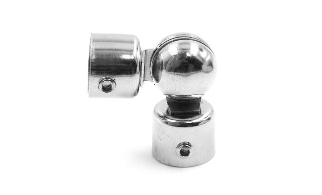 Поворот шаровый ригеля 16 мм, штампованный (AISI 304) k252 6