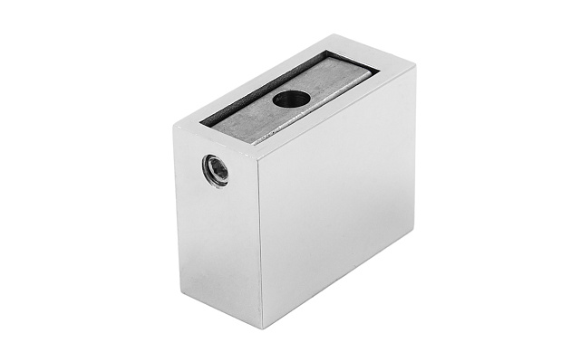 Коннектор стена-труба полированный для прямоугольного трека (трубы) 30х10 мм t463 PSS 6 Коннектор стена-труба полированный для прямоугольного трека (трубы) 30х10 мм t463 PSS 6