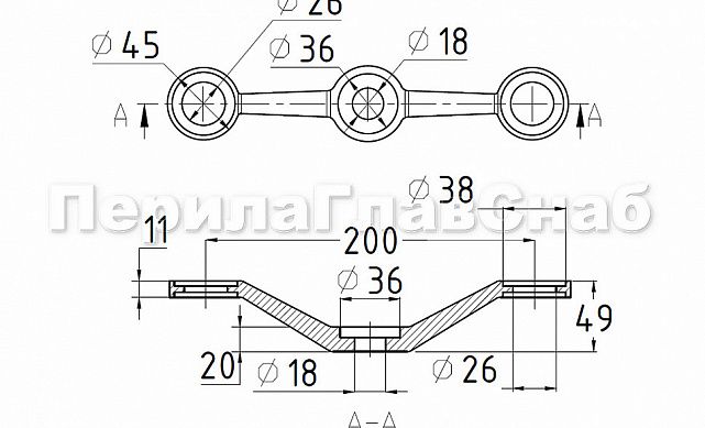 I-спайдер-200мм, AISI 304, 2х26х38, 1х18х36/40мм, нагрузки: 1кН, 2кН k288-I-2 2 I-спайдер-200мм, AISI 304, 2х26х38, 1х18х36/40мм, нагрузки: 1кН, 2кН k288-I-2 2