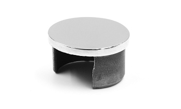 Заглушка для поручня с пазом Ø42.4 мм, 5х34 мм полированная (AISI 304) k099-3  купить в Казани Заглушка для поручня с пазом Ø42.4 мм, 5х34 мм полированная (AISI 304) k099-3  купить в Казани