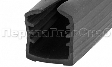 Уплотнитель в поручень с пазом 27х30 для стекла 10 мм, EPDM Фk305 купить в Казани Уплотнитель в поручень с пазом 27х30 для стекла 10 мм, EPDM Фk305 купить в Казани
